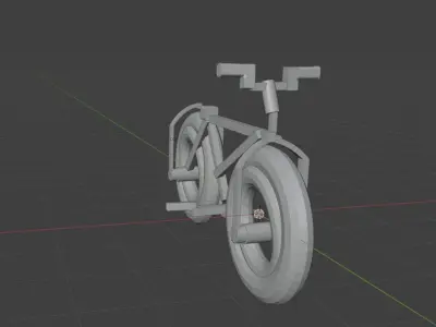 3D model cycle  3D model
