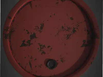 Toxic Can Free 3D model