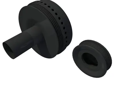 Engine Part V4 3D model