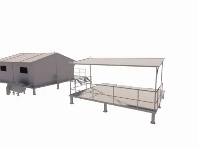 Conex 3D model buy