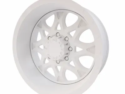 Car Alloy 3d model  3D model
