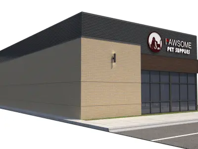 Retail-126 Retail Store A 3D model