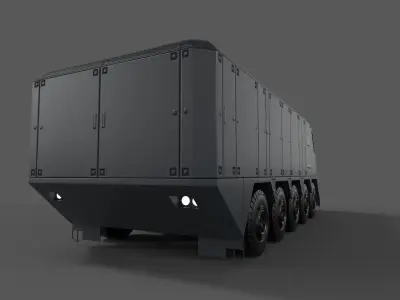 Warfare Vehicle 3D model from CGTrader