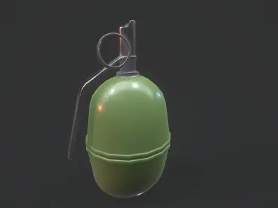 RGD-5 Grenade - Models and Textures Low-poly Low-poly 3D model