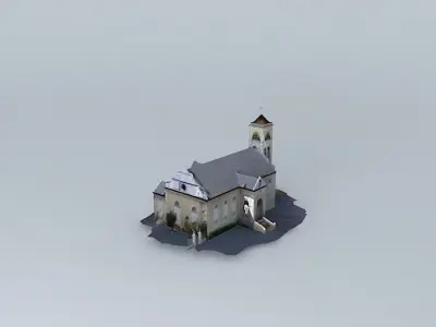Lord God of Sabaoth Lutheran Church -St Croix Virgin Islands 3D model