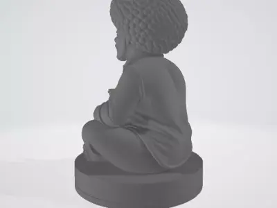 Retro Soul Hippie Herb Grinder-2-Part Magnetic - MellowVerse 3D print model
