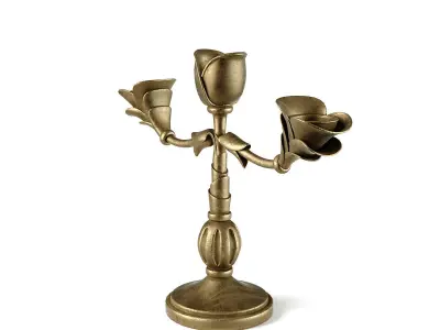 Candle Holder 3D model 17