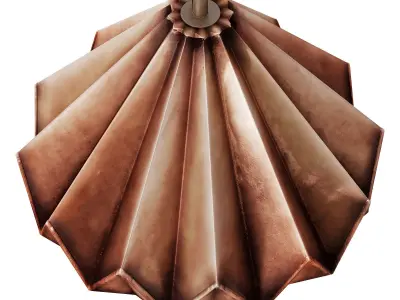 Flamant jasper chandelier 3D model