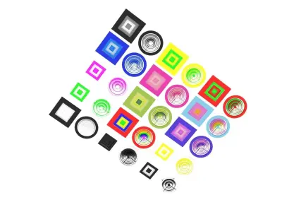 Ventilation Systems Set 3D model