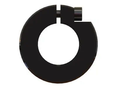 Standard Shaft Collar for Variable Diameter Free 3D model