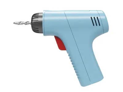  Hand Drill 01 3D model