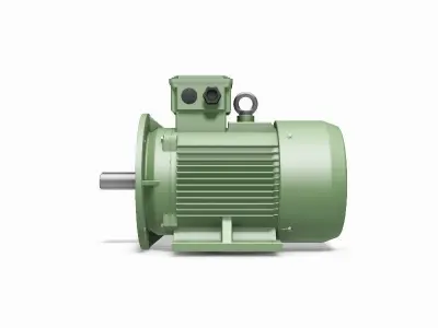 160M B35 Top IEC electric motor - 3D CAD model 3D model