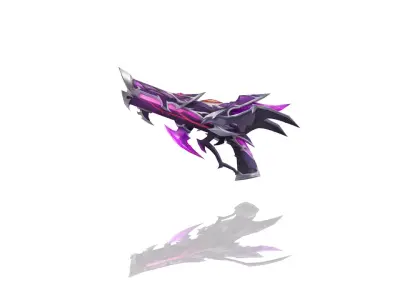 Succubus Gun Low-poly 3D model