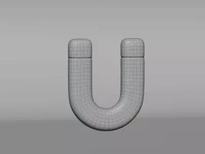 Magnet Low-poly 3D model buy