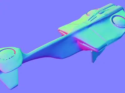 air landing 3D model
