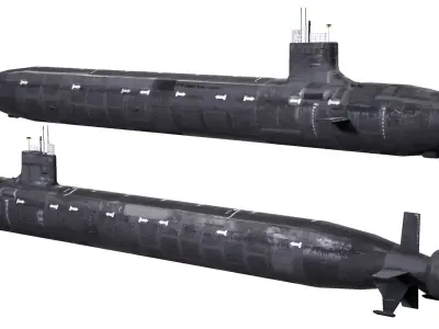  USS Oregon SSN-793 Virginia-Class Submarine 