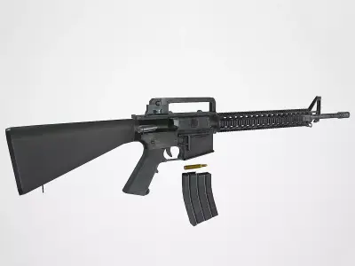 M16A4 rifle 3D model