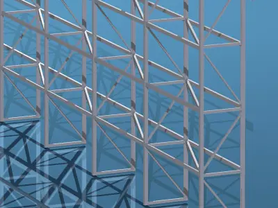 Depot single shelves 3D model