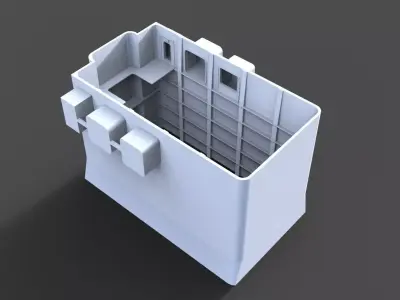 Moonpool for Seabex one 3D print model