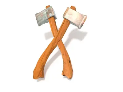 Old Axe Free 3D model