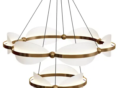 Breeze pendant lamp 3D model