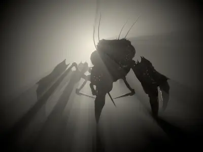 SpiderBug1 spider Low-poly 3D model