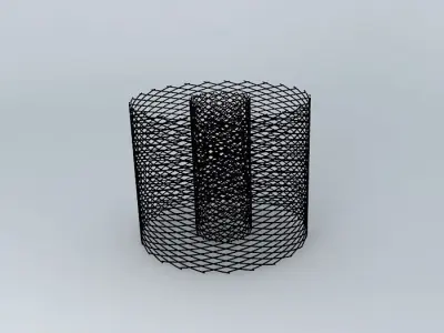 interference wire basket Free 3D model