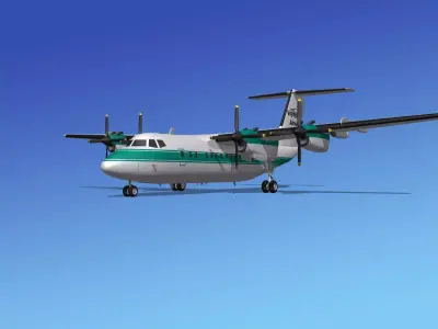 Dehavilland DHC-7 Voyageur Air 1 3D model