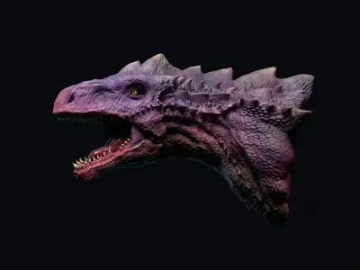 Dino Bust 3D model