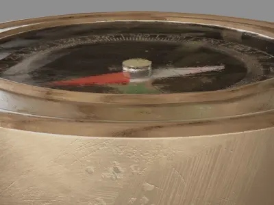 Compass 3D model