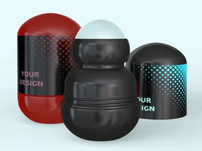 Roll-On Deodorant 3D model