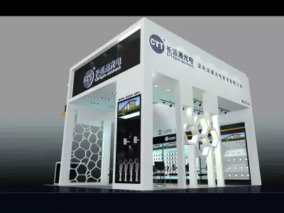 Exhibition - Area - 6X6-3DMAX2009-16 3D model