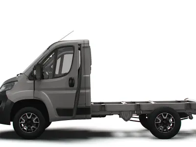 Opel Movano Chassis HQInterior SCab 3000WB 2023 3D model