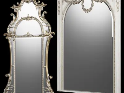 classical mirrors 3D model