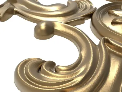  decorative pattern ready for 3D printing 3D model