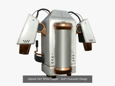 10 Jetpacks G Collection - SciFi Character Design