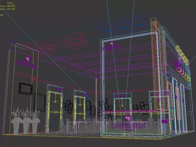 Exhibition - Area -10X8-3DMAX2011-041 3D model