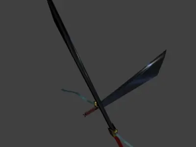 Elven Sword Free 3D model