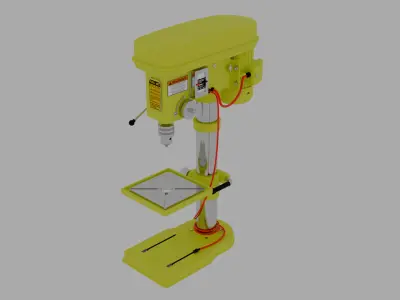 Vertical Drill Press 3D model