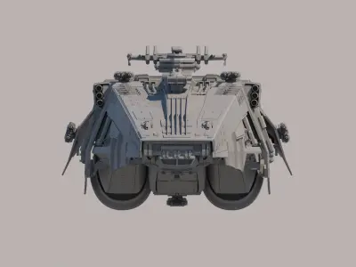 Space Battle Cruiser 3D model purchase