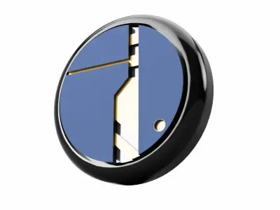Set of SciFi bases 25mm 3D model