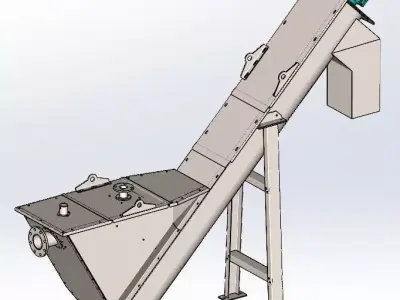 Grit screen standard model 1in x 4in 3D model