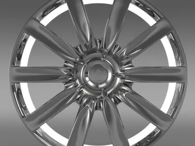 Bentley Continental GT rim 3D model