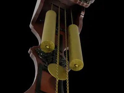 GRANDFATHER CLOCK Free 3D model