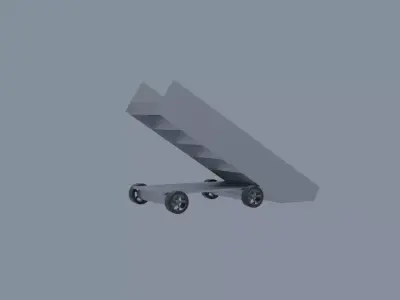 Moving Ramp Free 3D model