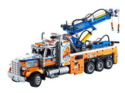 TwindBricks3D - 42128 Heavy-duty Tow Truck 3D print model