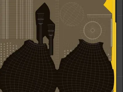 edison light bulbs 3D model