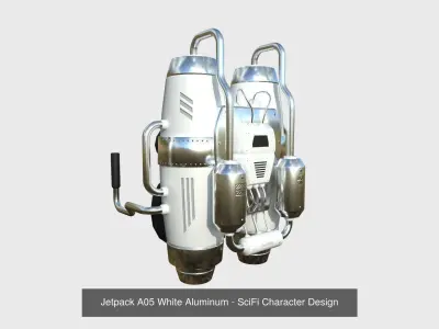 10 Jetpacks A Collection - SciFi Character Design