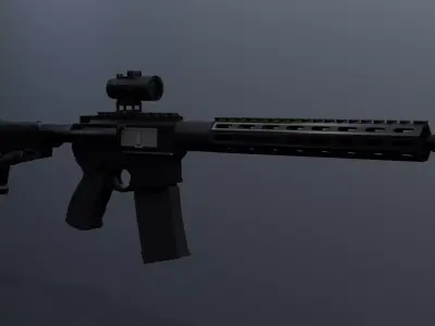 AR-15 3D model