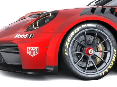Porsche 911 Cup 2026 3D model